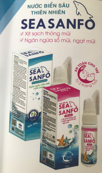 Nước biển sâu SEA SANFO& SEA SANFO trẻ em